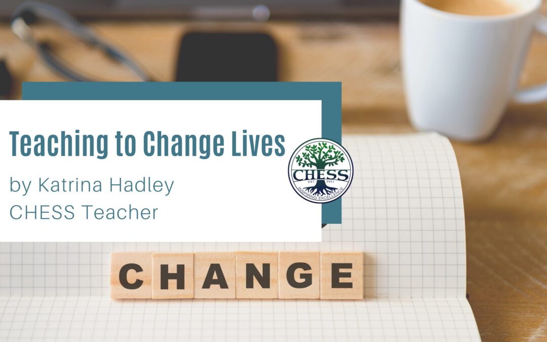 Teaching to Change Lives by Katrina Hadley