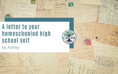 A letter to your homeschooled high school self – by Ashley