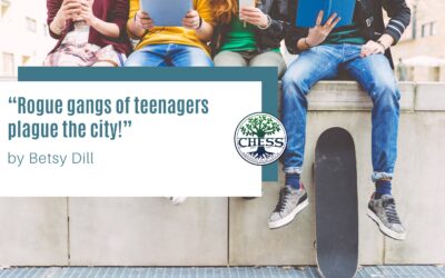 “Rogue gangs of teenagers plague the city!”