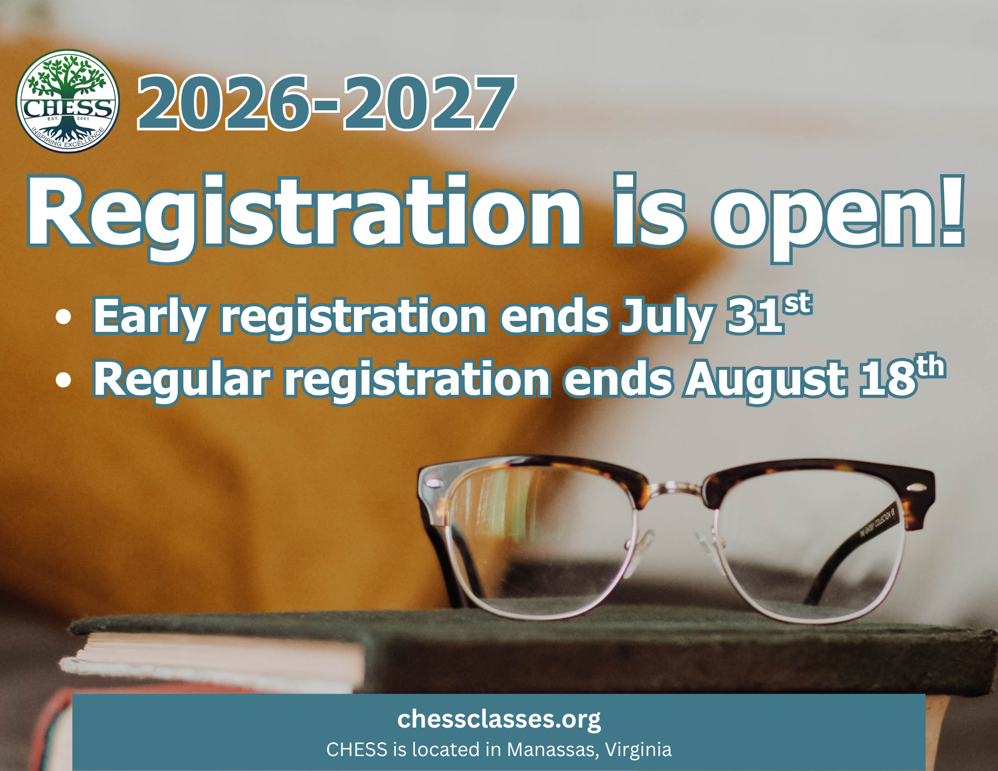 Spring 2026 Registration - Open Through December 31